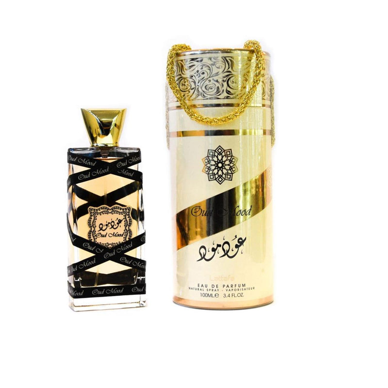 100ml Oud Mood Gold by Lattafa Spray Perfume Fragrance Unisex Gift EDP