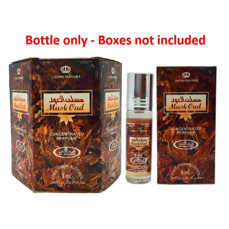 12x6ml Musk Oud Al Rehab Genuine Perfume Roll On Fragrance Alcohol Free Halal