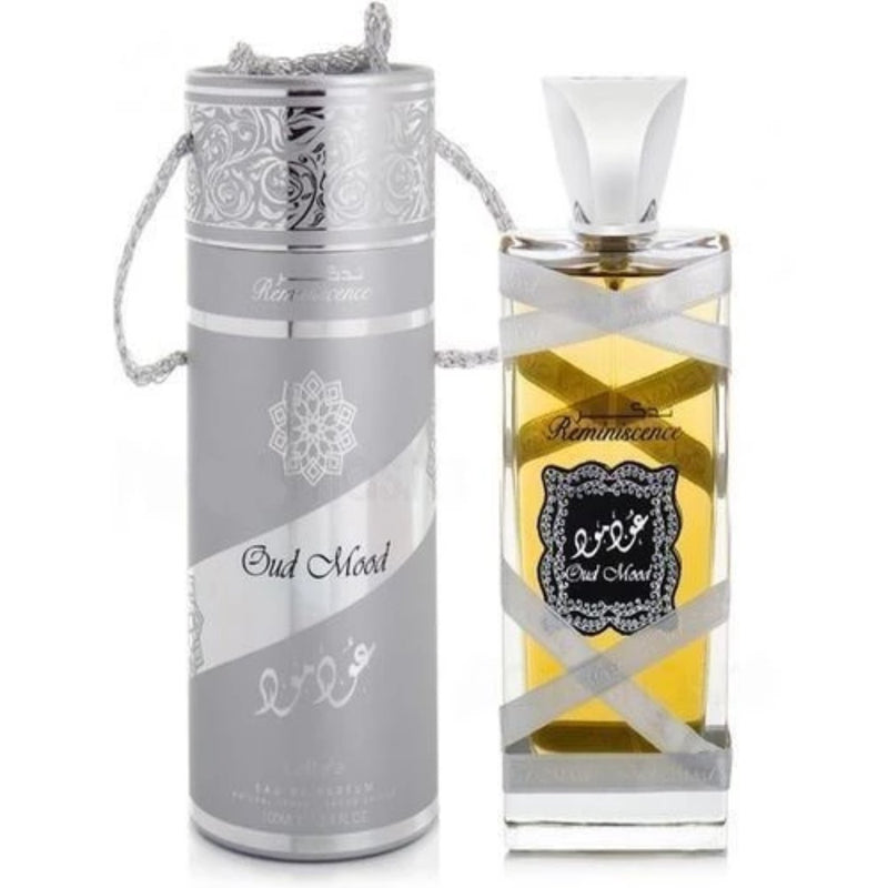 100ml Oud Oudh Mood EDP Eau De Perfum Silver Unisex Spray Boxed Gift - The Orient