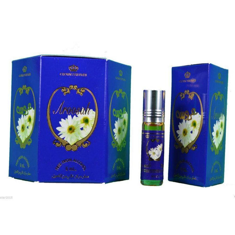 Al Rehab Aroosah 12 x 6ml Perfume for Men Women Genuine Authentic Original Roll On Attar Fragrance - The Orient