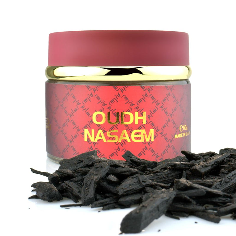60g Nasaem by Nabeel Arabian Incense Burn Bakhoor Home Fragrance Oud