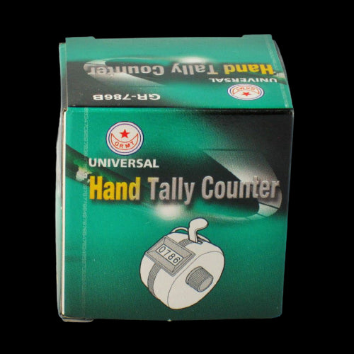 Stainless Steel Hand Counter Tally Manual Score Count Zikr Tasbeeh Worry