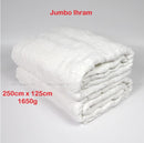 Jumbo Extra Large XL Adult Towel Ihram Cotton Cloth Hajj Umrah Ehram Ahram