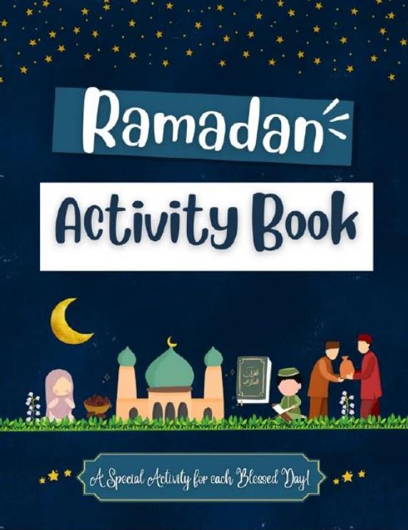 Ramadan Activity Book – Includes Stickers , Glitter, Colored Sticks  & Fun Activities for Kids!