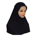 Girls Hijab Head Scarf Burqa Scarves Cotton Burka Pray Muslim Mosque Kids Islam
