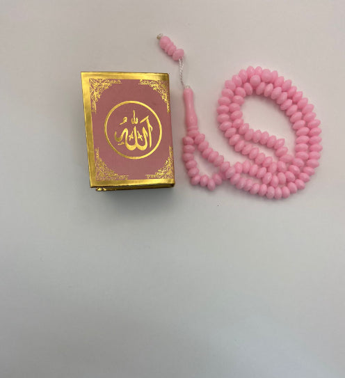 Mini Quran & Tasbih Gift Set Surah Islamic Tasbeeh