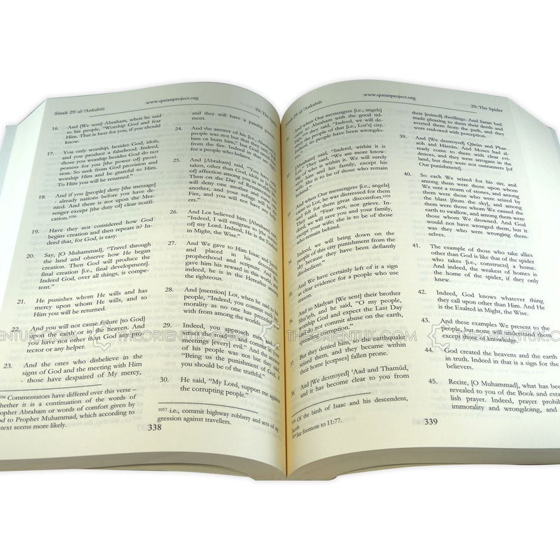 The Quran Project/ Donate Quran Translation English Meaning Interpretation Islam