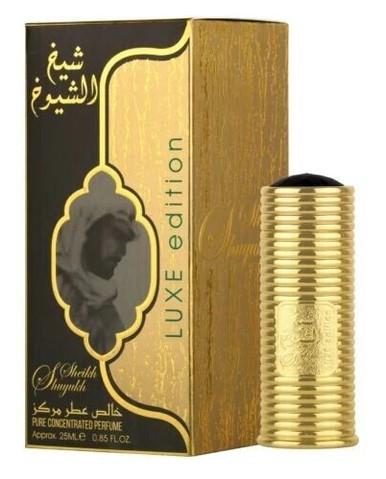 NEW Lattafa Sheikh Al Shuyukh Luxe Edition Premium Concentrated Perfume Attar 25ml