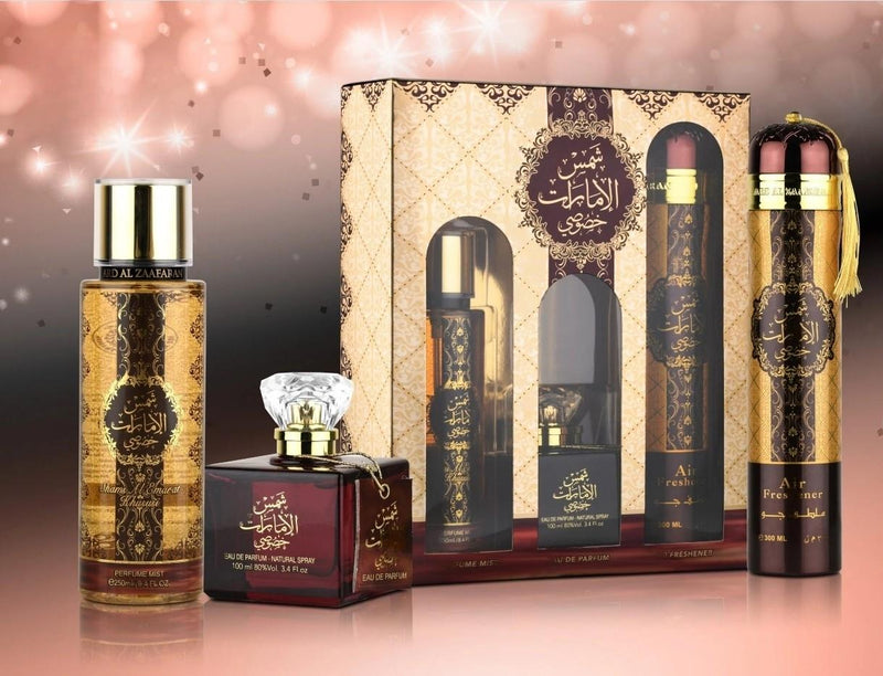 Ard Al Zaafaran 3 Piece Perfume Gift Set Collection