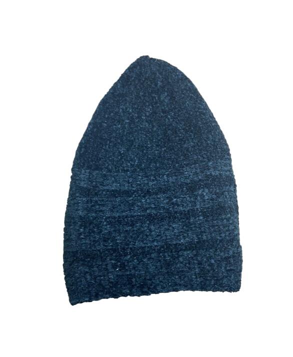 Plain Stretchy Knit Fluffy Premium Quality Men's Hat Topi Kufi