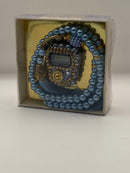 Mini Digital + 99 Bead Tasbihs Beads Finger Tally Counter Tasbeeh