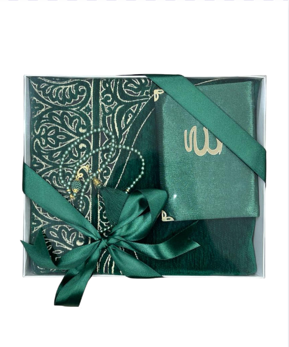 Surahs Prayer Mat Tasbih Gift Set