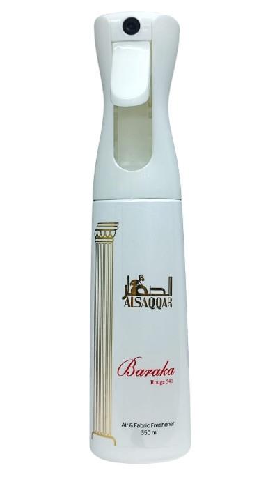 Baraka Rouge 540 350ml Air & Fabric Freshener by AlSaqqar