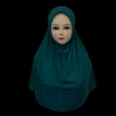 Girls Hijab Head Scarf Burqa Scarves Cotton Burka Pray Muslim Mosque Kids Islam