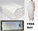 Ihram Ehram Ahram Hajj Umrah 2pc Cloth Towel Adult Size + FREE Hajj Umrah Belt