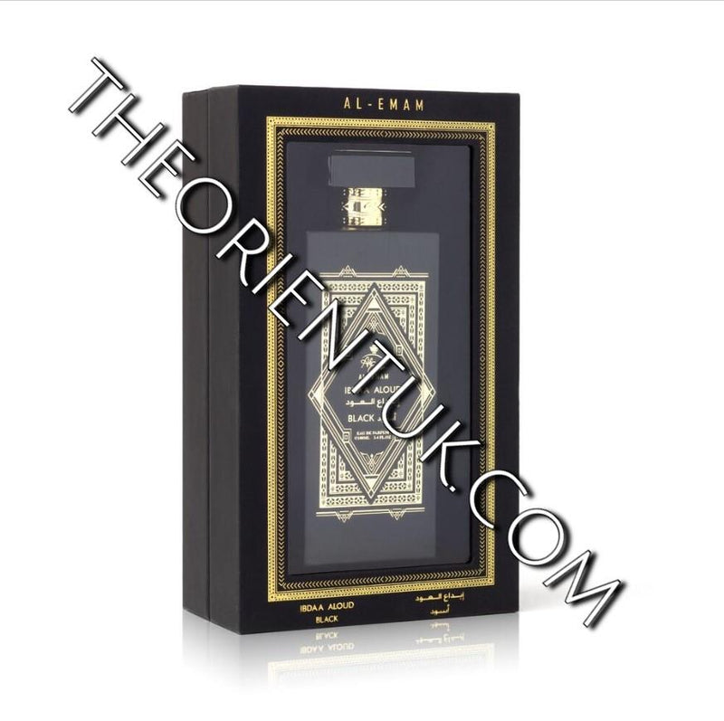 Ibdaa Aloud Black Eau De Parfum 100ml by Al - Emam Gift Eid Ramdan Wedding Unisex