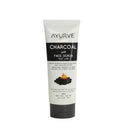 Ayurve Charcoal Face Scrub 120ml Exfoliating Energizing Brightening