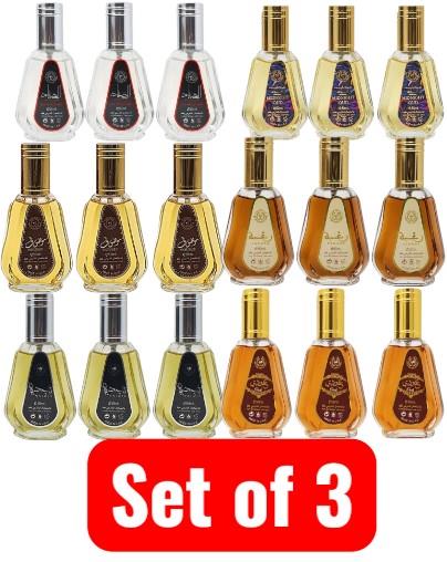 Arabic Oud Perfume 50ml x3 Ard Al Zaafaran Lattafa Dubai Travel Size Long Lasting