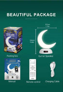 Islamic Moon Azan Clock Quran Speaker Touch Lamp LED