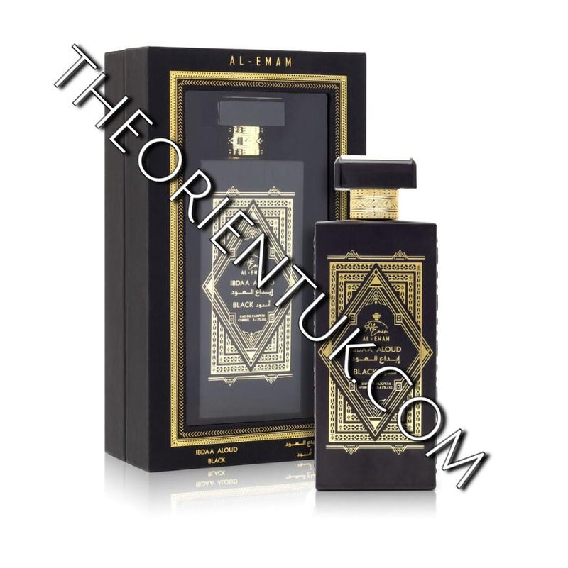 Ibdaa Aloud Black Eau De Parfum 100ml by Al - Emam Gift Eid Ramdan Wedding Unisex