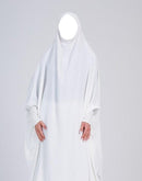 One Piece Hijab Niqab Lycra Face Veil Mask (Breathable)