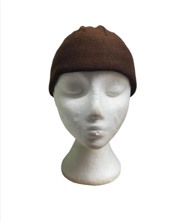 Plain Stretchy Knit Fluffy Premium Quality Men's Hat Topi Kufi