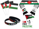 New Free Wrist Band Palestine Hand Flag Palestinian Head Shoulder Scarf Scarves