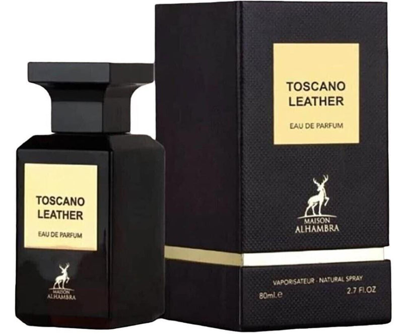 Toscano Leather Eau De Parfum 80ml by Maison Alhambra Lattafa