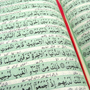 10 Line Quran Persian Farsi Translation Clear Font 24 x 18 cm + Free Miswak