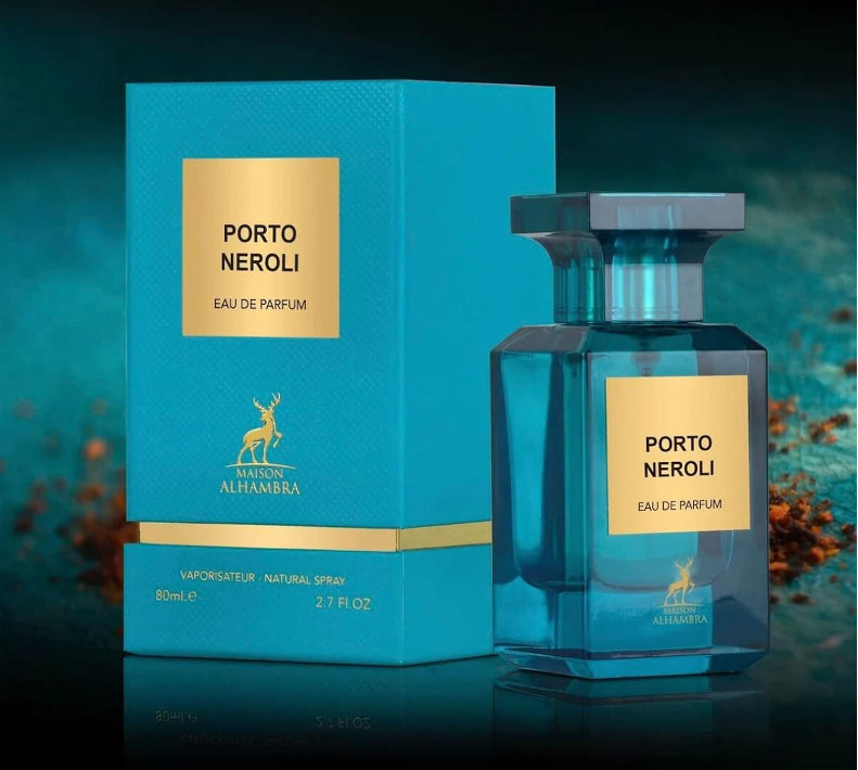 Porto Neroli Eau De Parfum 80ml by Maison Alhambra Lattafa