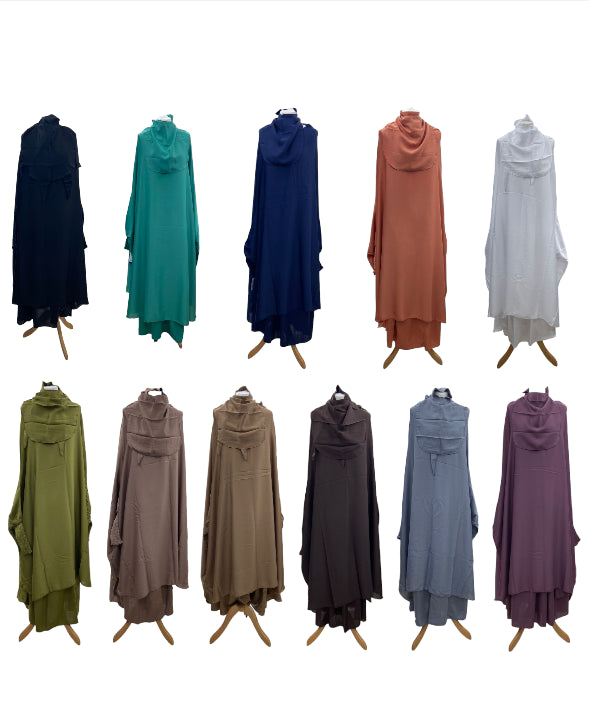 2 Piece Women Prayer Wear Jilbab