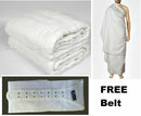 Ihram Ehram Ahram Hajj Umrah 2pc Cloth Towel Adult Size + FREE Hajj Umrah Belt
