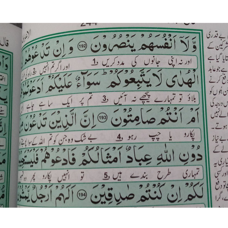 Quran Kanzul Imaan With Urdu Translation Tafseer Large 28x19cm Holy