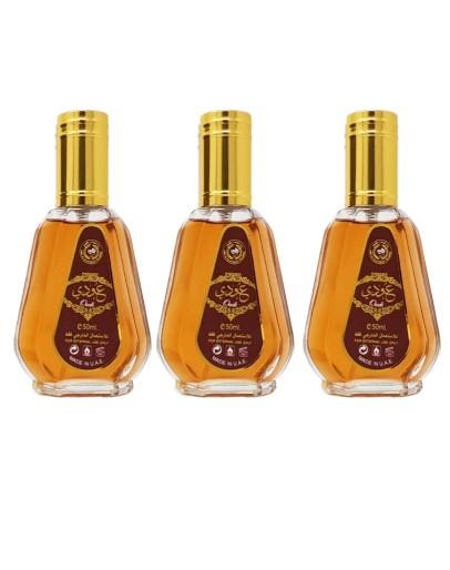 Arabic Oud Perfume 50ml x3 Ard Al Zaafaran Lattafa Dubai Travel Size Long Lasting