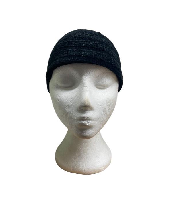 Plain Stretchy Knit Fluffy Premium Quality Men's Hat Topi Kufi