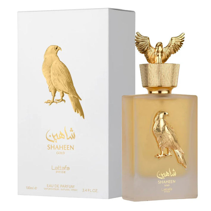 Shaheen Gold Eau De Parfum 100ml Natural Spray  by Lattafa Pride