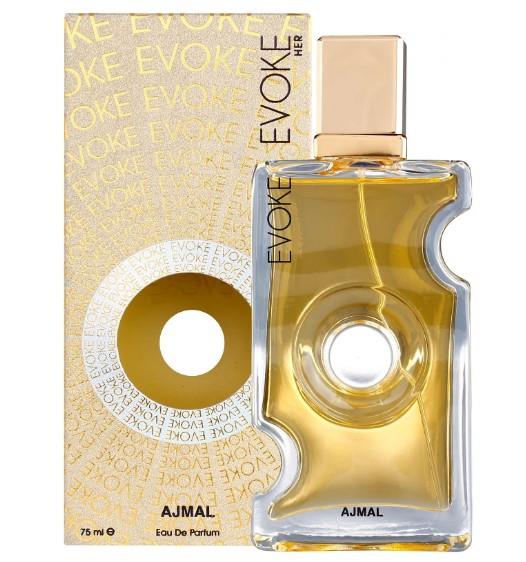 Ajmal Evoke For Her Eau De Parfum 75ml – Peppery Floral Perfume for Women