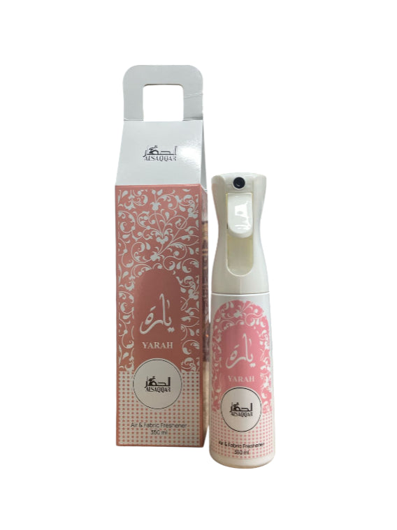 Yarah 350ml Air & Fabric Freshener by AlSaqqar