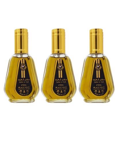 Arabic Oud Perfume 50ml x3 Ard Al Zaafaran Lattafa Dubai Travel Size Long Lasting