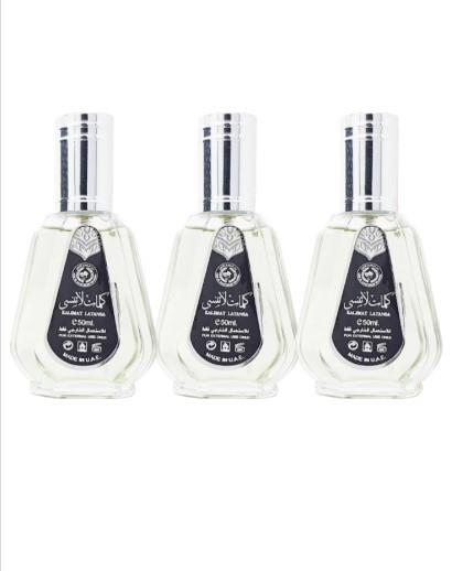 Arabic Oud Perfume 50ml x3 Ard Al Zaafaran Lattafa Dubai Travel Size Long Lasting