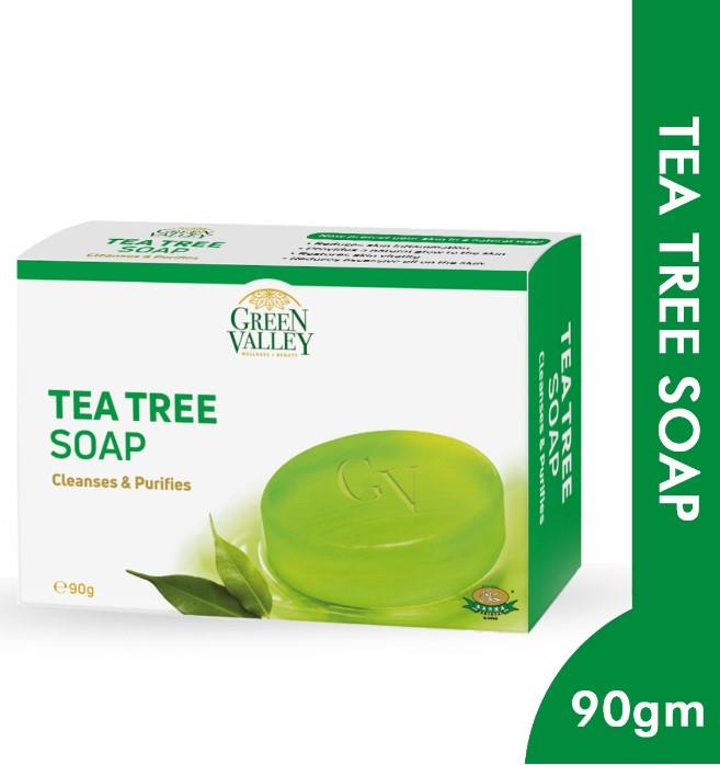 Tea Tree Soap Cleanses and Purifies