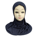 Girls Hijab Head Scarf Burqa Scarves Cotton Burka Pray Muslim Mosque Kids Islam