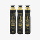 Arabic Air Freshener Set of 3 Long Lasting Spray Perfume Home Car Office Gift