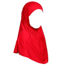 Girls Hijab Head Scarf Burqa Scarves Cotton Burka Pray Muslim Mosque Kids Islam