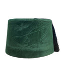 Mens Velvet Suede Turkish Fez Hats With Tassel Bellhop Cap Retro