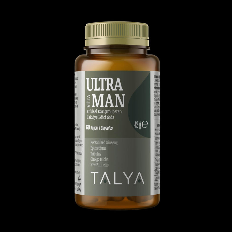 Ultra Vitaman Dietary Supplement 60 Capsule Herbal Mix by Talya