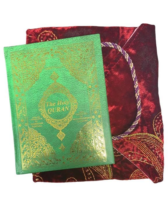 The Holy Quran with English & Urdu Translation Islamic Book + Free Cover