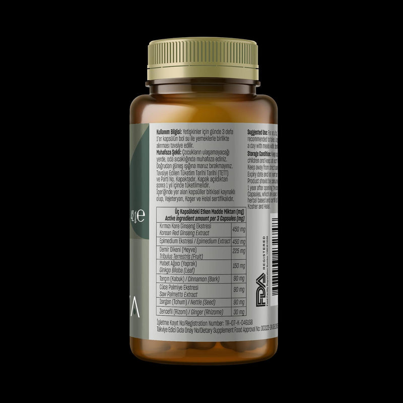 Ultra Vitaman Dietary Supplement 60 Capsule Herbal Mix by Talya