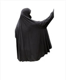 One Piece Hijab Niqab Cotton Face Veil Mask (Breathable)