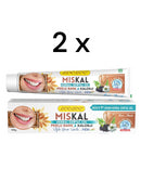 LooLoo Miskal x 2 Herbal Dental Gel Peelu Bark & Kalonji 100g Hygiene Toothpaste Tooth Teeth